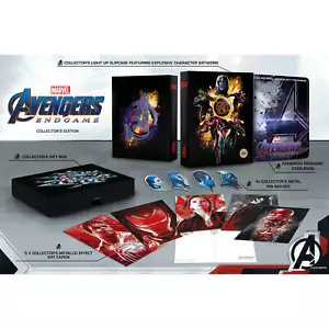 Avengers : Endgame 3D Zavvi Exclusive Collector’s Edition Steelbook - Picture 1 of 8