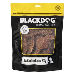 Blackdog Pet Dog Treats/Snack 100% Australian Chicken Breast Strips/Chew 500g - Picture 1 of 1