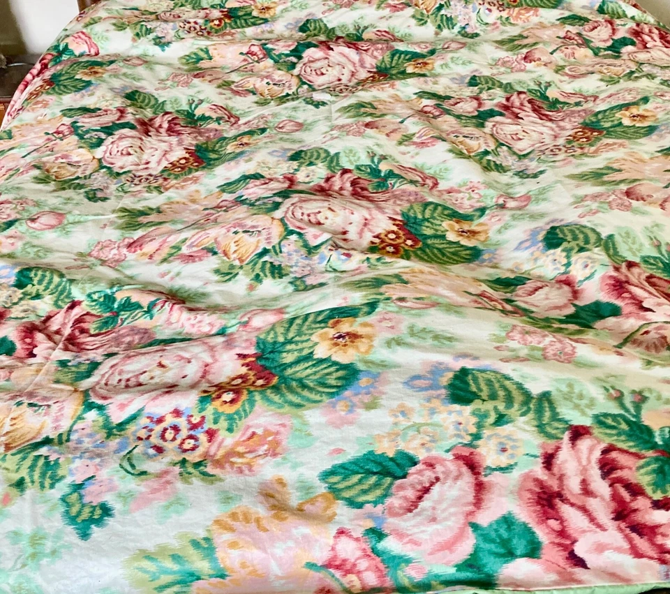 Neiman Marcus постельное белье пододеяльник королева классический цветочный винтажный новый с Ярлыками - Изображение 1 из 4