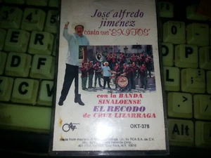 Jose Alfredo Jimenez Con Banda El Recodo - Canta Sus Exitos cassette - Picture 1 of 2