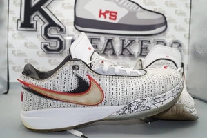 Nike LeBron 20 The Debut EU 45,5 - 45 US 11,5 Weiß DJ5422-100 Low Tops Sneaker - Bild 1 von 14