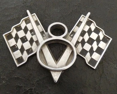 RARO 1964 Studebaker Daytona V8 Banderas Cruzadas Emblema 1320133 Roth Foto 1 de 4