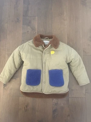 Bobo Choses Warm  Sherpa Jacked Coat 8-9 - Image 1 of 4