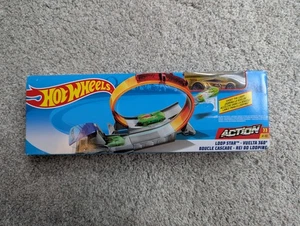 New Hot Wheels Launcher Loop Star Action Stunt Yellow Race Car Track Parts - Picture 1 of 4