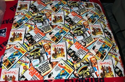 A. Pieza de tela del mago de OZ 55,5 pulgadas por 46,5 pulgadas  Foto 1 de 2