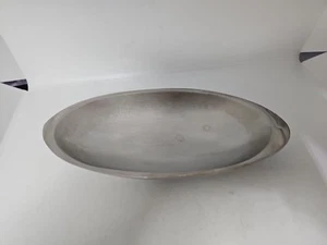 Nambe Servizio Piatto Grande Ovale Argento#505 4,5" X 9" Vedi Descrizione - Foto 1 di 7