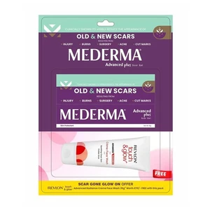 Mederma Advanced Scar Gel with Advance Radiance Touch & Glow Face Wash 30gm - Picture 1 of 4