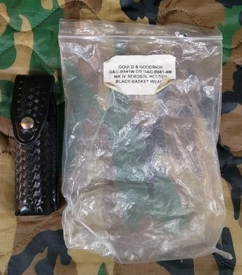 GOULD&GOODRICH Mark IV Aerosol Holster Basket Weaver Owb AMBIDEXTROUS - Image 1 of 4