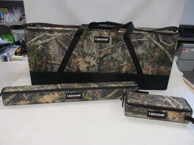 LAKEWOOD SOFT-SIDED HARD ARCHERY SINGLE 45" BOW CASE COMBO CAMO - Image 1 of 4