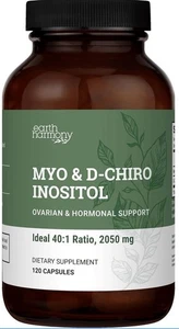 Myo Inositol & D-Chiro Inositol for Women 2050mg, 120 Capsules - Picture 1 of 4