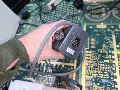 Microsoft Xbox 360 *Notch Cord**203W* Power Brick ONLY-Tested-Fan Noise-READ ALL - Image 1 of 4