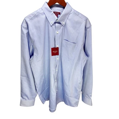 Red House Nuevo con Etiquetas Para Hombre Azul Abotonado con Botón Cuello Abajo Talla L Foto 1 de 4