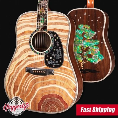 Martin Custom Shop D-300 Limited Edition 1 of 30 Acoustic Guitar - Natural with - Image 1 of 4