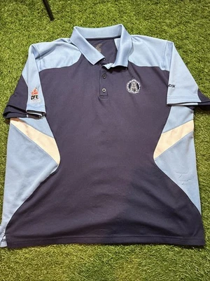 Vintage Toronto Argonauts Reebok CFL Authentic Sideline Polo Shirt Mens Large - Image 1 of 4