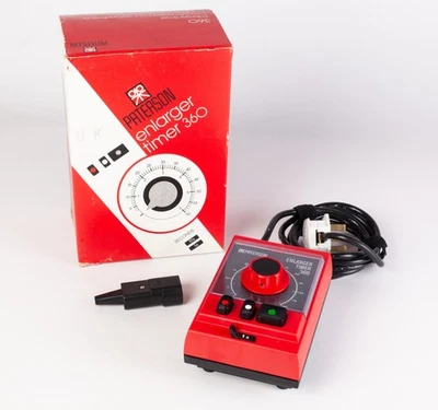 Paterson Ingranditore Timer 360.   Gamma 1-60 secondi.  Trasmissione motore accurata.  ECC. - Immagine 1 di 4