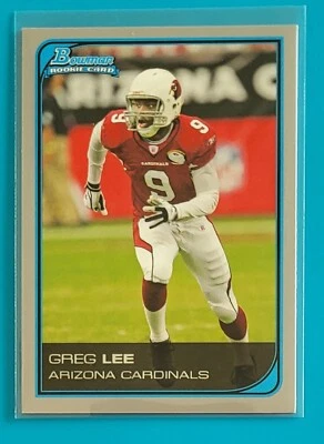 2006 Bowman Rookie #218 Greg Lee Arizona Cardinals Football Card  - Image 1 of 2