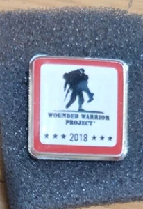 WOUNDED WARRIOR PROJECT 2018 VETERAN LAPEL PIN - BRAND NEW - Picture 1 of 2