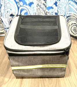 Pet Backpack Carrier/ Bike Basket Soft-Sided For Small Pets 15 lbs *READ* - Picture 1 of 24