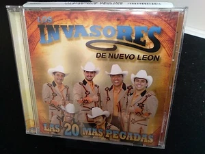 CD-📀-LOS INVASORES DE NUEVO LEON-LAS 20 MAS PEGADAS-2008 EMI-COMO NUEVO-RARO - Imagen 1 de 3