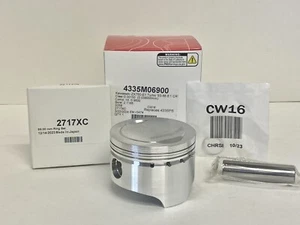 WISECO 4335M06900 810cc PISTÓN DE GRAN DIÁMETRO ZX750 E1 GPZ 750 GPZ750 TURB0 BICICLETA DE DRAGBIKE - Imagen 1 de 2