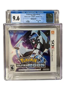 Pokemon Ultra Moon - Nintendo 3DS CGC Graded 9.6 A+ Sealed - Picture 1 of 3