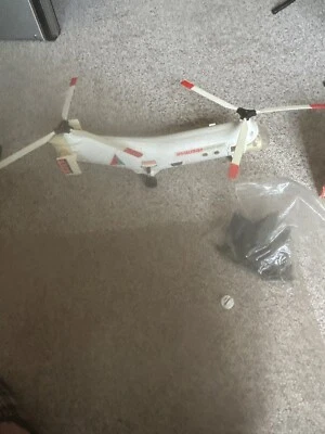 Helicóptero Remco Whirlybird Cuerpo de Rescate Fuerza Aérea de los Estados Unidos Juguete FUNCIONA Foto 1 de 4