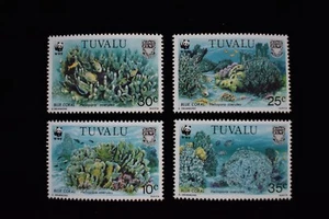 Tuvalu Stamp  - Blue Coral - Picture 1 of 2