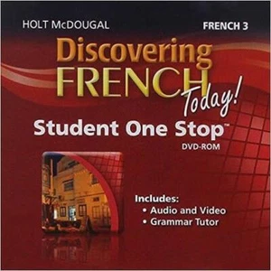 Discovering French Today! Student One Stop: French 3 PC MAC CD audio video tutor - Picture 1 of 1