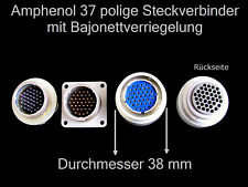 Amphenol 37 pol MIL Steckverbinder Sonstige Stecker & Zubehör Elektronik & Messt