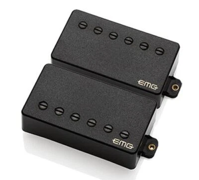 EMG Apocalipsis Firmado Pasivo Alnico 2 Humbucker Set - Negro - Imagen 1 de 2