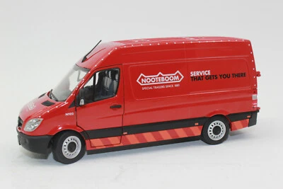Marge 1905-04 MB Sprinter Nooteboom rot Servicewagen 1:32 NEU in OVP