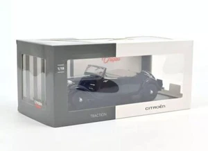 Norev AMC0191104 Citroën Traction Cabriolet 1938 Blu Scuro 1:18 Nuovo - Foto 1 di 4