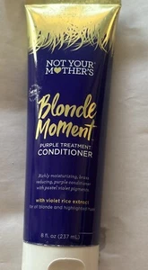 Not Your Mothers Blonde Moment Purple Treatment Conditioner 8oz - Picture 1 of 2