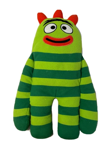 Yo Gabba Gabba Brobee Plush Toy Cuddle Pillow 24" Stuffed Animal Doll Cover