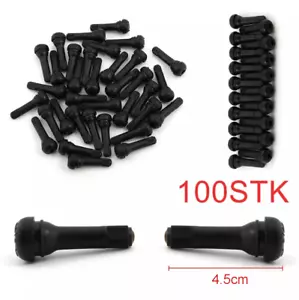 100X Gummiventile TR413 Snap-In Reifenventile Ventile für Schlauchlose Reifen DE - Bild 1 von 7