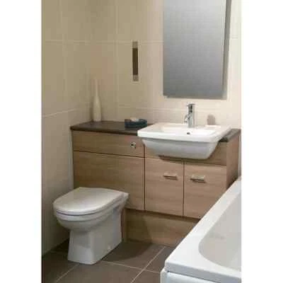 Vitra - Form 300 Semi-Recessed Basin w/ 1 Tap Hole 5230N003-0005