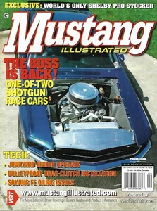 MUSTANG ILLUSTRATED 2001 SEPT - BOSS, DRAG-CLUTCH INSTALL, FE OILING SOLVED - Imagen 1 de 1