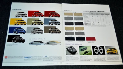 Ford Mustang 2005 opciones de color distribuidor original anuncio impreso anuncio-05 Foto 1 de 3