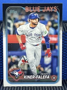 2024 Topps Update ISIAH KINER-FALEFA Toronto Blue Jays US9 - Picture 1 of 2