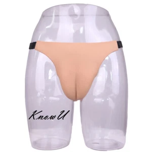 T-back Panty Underwear Silicone Panty Camel toe Crossdress - Picture 1 of 7