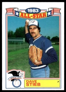 1984 Topps Glossy All-Stars Dave Stieb Toronto Blue Jays #10 - Imagen 1 de 2