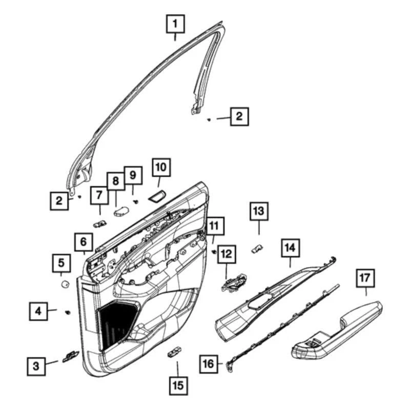 For Jeep Grand Cherokee 2022-2023 Mopar 68379612AB Courtesy Light Foto 1 de 1