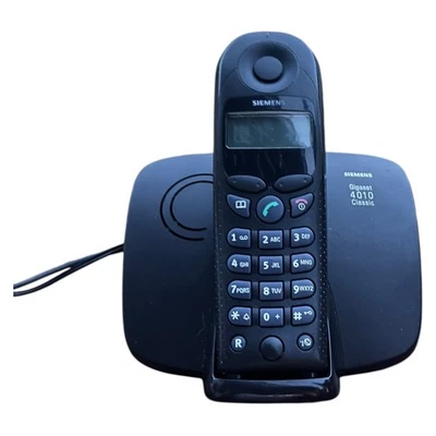Siemens Gigaset 4000 Classic Mobilteil Festnetztelefon 4010 Basisstattion Lader - Bild 1 von 4