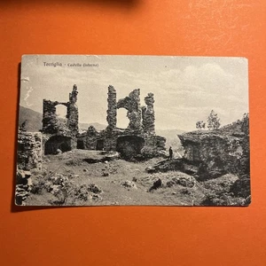 CARTOLINA PICCOLA BIANCO E NERO COLLEZIONE TORRIGLIA - CASTELLO - INTERNO  - Foto 1 di 2