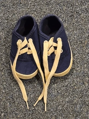 ***** Zapatos de bebé talla 2 ~ AZUL ~ excelente estado ~ Foto 1 de 3