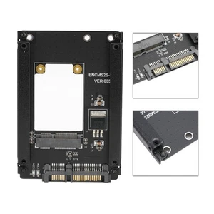 Adapter Card MSATA To SATA3.0 SSD Hard Disk To 6Gbps Interface Transmisson Ex CB - Afbeelding 1 van 24