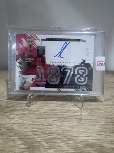 2023-24 Panini Impeccable Club History Zlatan Ibrahimovic Auto/78 ManUtd - Picture 1 of 2
