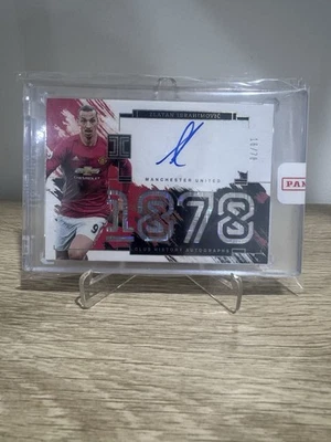 2023-24 Panini Impeccable Club History Zlatan Ibrahimovic Auto/78 ManUtd - Image 1 of 2