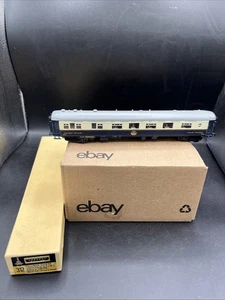 RARE HO Scale France Trains 312 Pullman Cuisine Blue And Cream Passenger Car - Picture 1 of 14