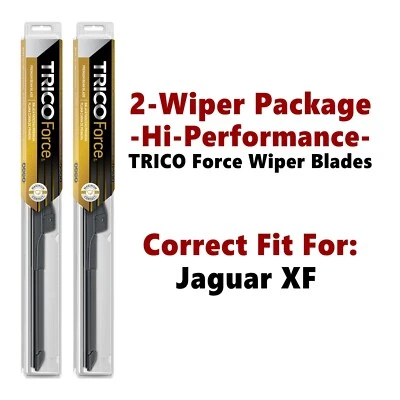 高性能 2 件装雨刮器 适合 2016+ 捷豹 XF - 25260/170 — 第 1/4 张图片